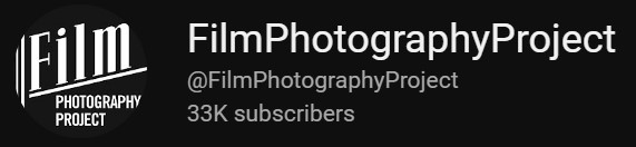 The Film Photography Project's YouTube channel